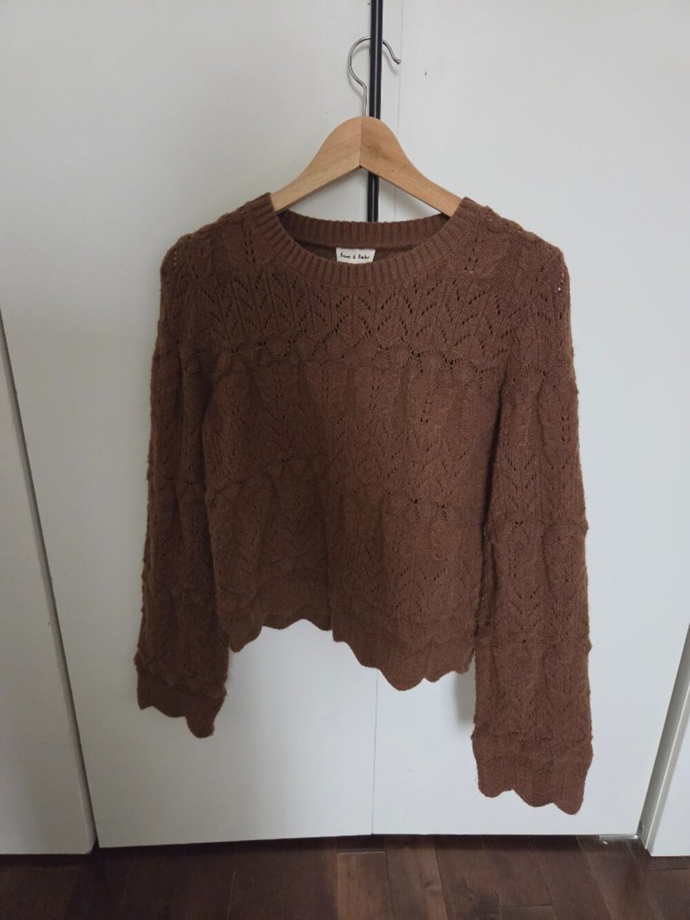 Pull en mailles Aaron & Amber